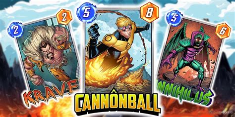 cannonball marvel snap deck